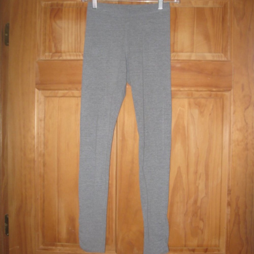 5/$30 Girls Old Navy Stretch Gray Leggings - Picture 1 of 3